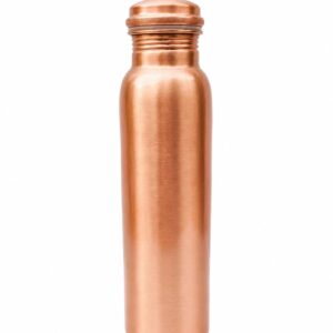 Trio Ecart100% Pure Copper Water Bottle 1 Litre | Ayurvedic Health Benefits | Leak Proof | BPA Free | Joint-Free Design | Ideal for Home, Office, Gym & Travel